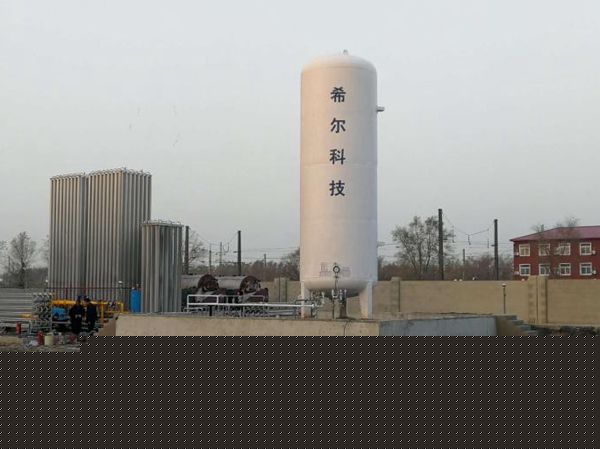 梅河口車輛段應用LNG氣化站設備